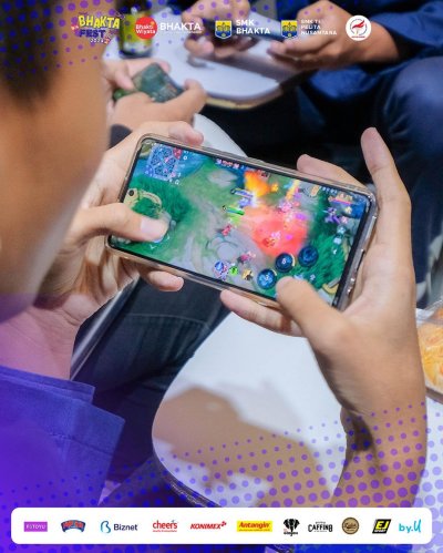 Pertandingan Mobile Legend Bang-Bang Juga Turut Menambah Kemeriahan Acara Bhakta Fest 2024