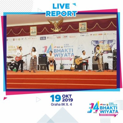 Puncak Acara Dies Natalis IIK BW ke-34 Bertabur Bintang-Bintang Muda Berbakat