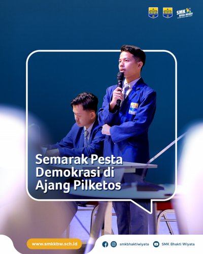 Semarak Pesta Demokrasi di Ajang Pilketos