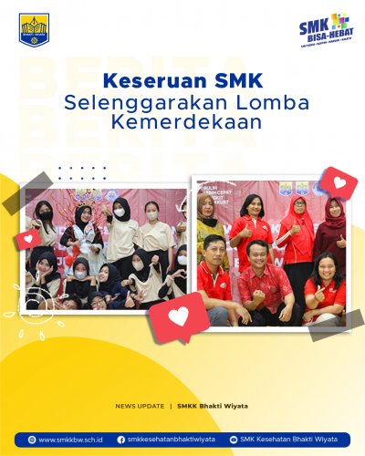 Keseruan Lomba Kemerdekaan di Lingkungan SMK