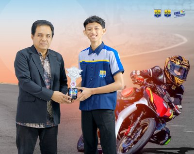 SMK TI Pelita Nusantara Bersinar: Rifarel Rizqienda Putra Raih Juara 5 di Matapanah Cup Race Sirkuit Suro Magetan